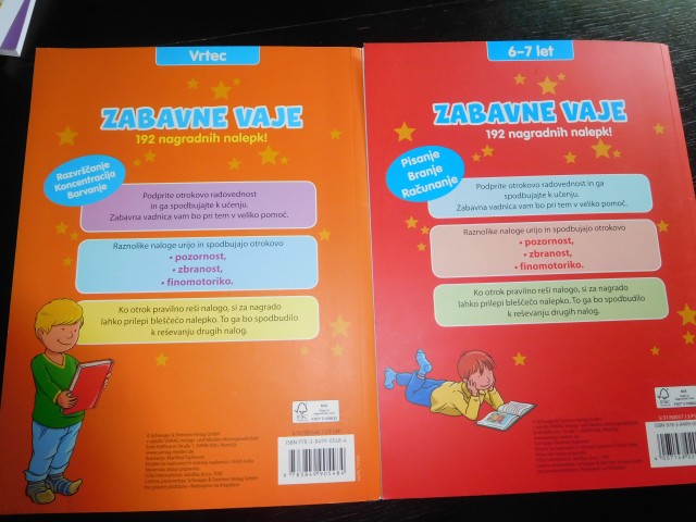 Zabavne vaje (iz kompleta)