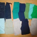 12x kratke hlače 122-128 - 28 eur