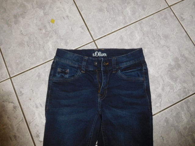 S.Oliver jeans hlače, kavbojke 140 slim - 10 eur