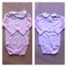 Roza body z dolgimi rokavi, 6-9 mesecev