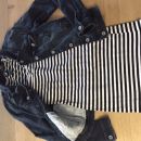 HM tunika, jeans jakna Clock house, S