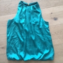 svetleč zelen top Zara S