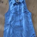 jeans bluza brez rokavov S