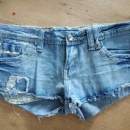 jeans kratke hlače, S