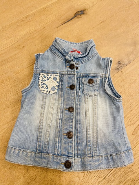 Jeans brezrokavnik, 116
