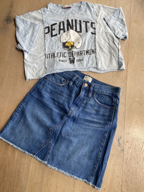 Jeans krilo, majica