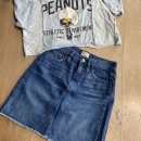 jeans krilo, majica
