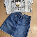 jeans krilo, majica