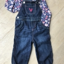 majica HM, jeans hlače 80
