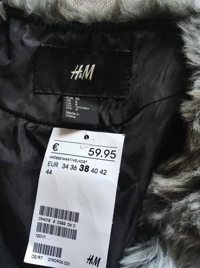 Nova siva fur jakna - 30€ - foto povečava