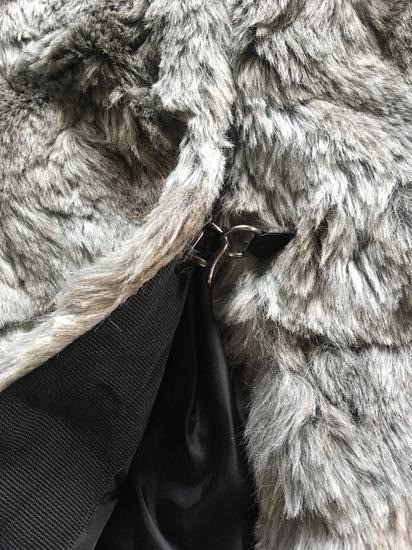 Nova siva fur jakna - 30€ - foto