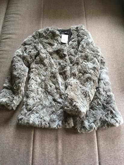 Nova siva fur jakna - 30€ - foto povečava