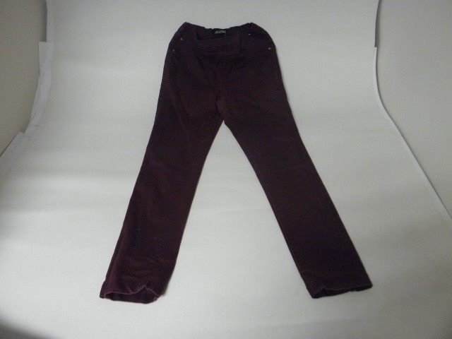 Bordo rdeče elastične hlače jegins miss e-vie 14 let 164št,4,80E