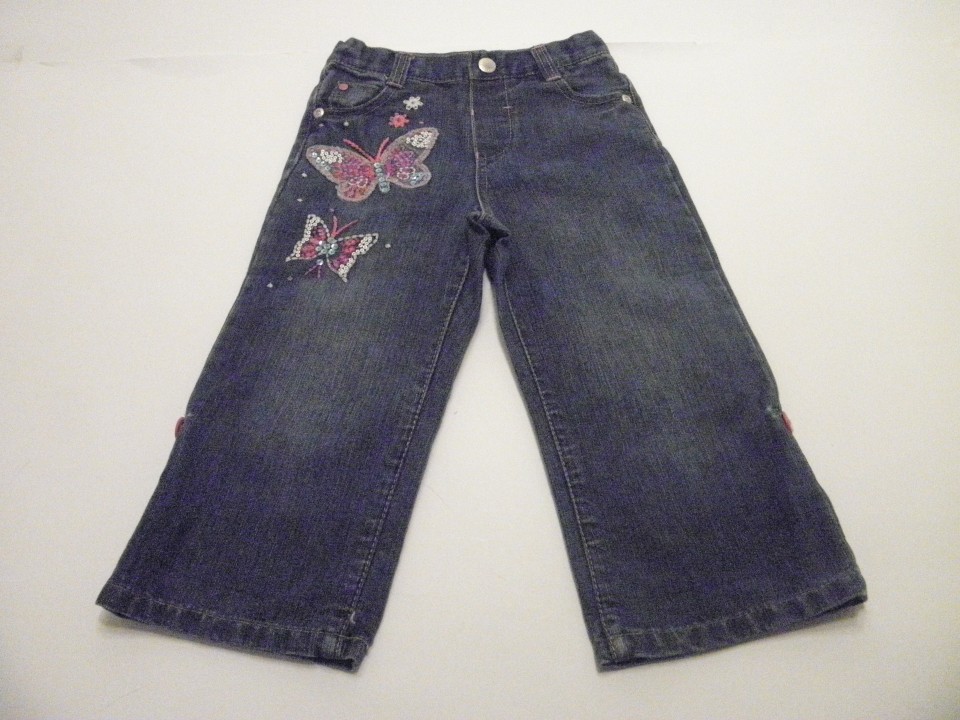 Kavbojke z vezenino in regulacijo Matthew williamson 18-24m,3,90E