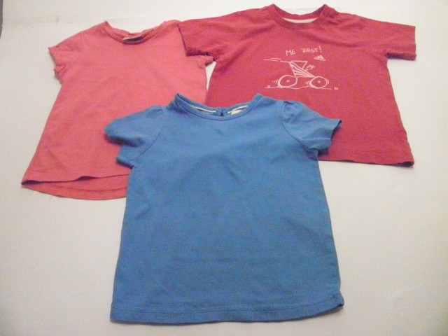 Majčke adidas,next in M&S 18-4m,8,40E komplet