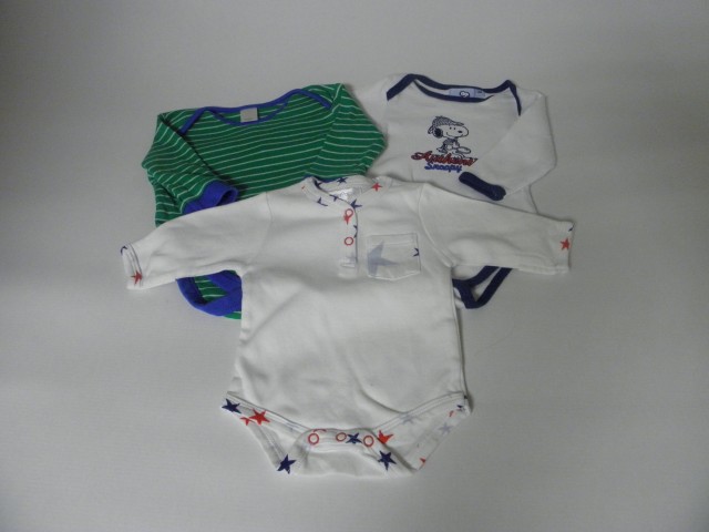 Komplet dolgih bodyjev 0-3m,4,90E