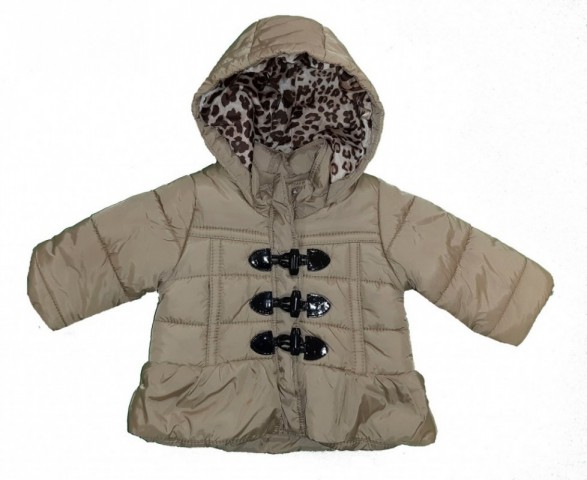 Bež zimska jakna podložena s flisom Matalan 3-6m,9,50E