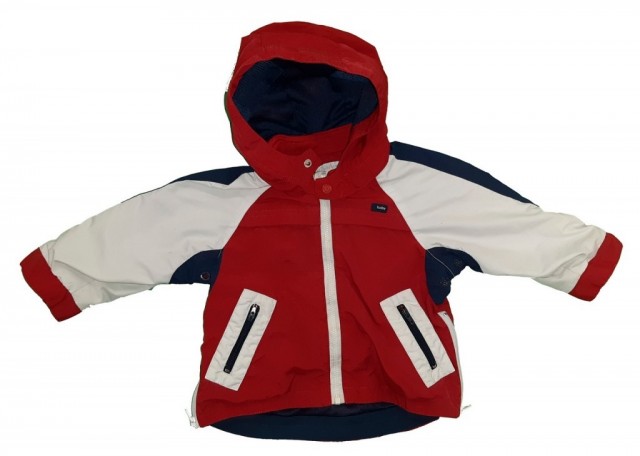 Rdeča prehodna jakna športna H&M 9-12m,7,90E