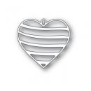 Banded hart Locket