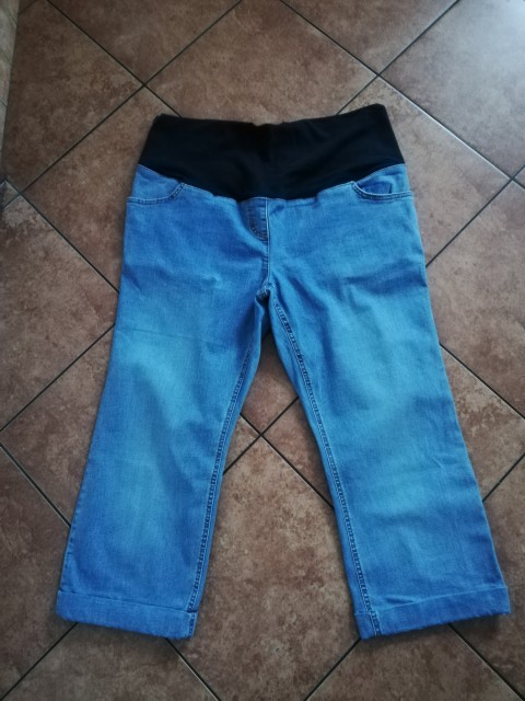 Nosečniške jeans hlače L XL