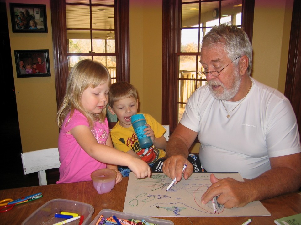 Dedek na obisku - December 2008 - foto povečava