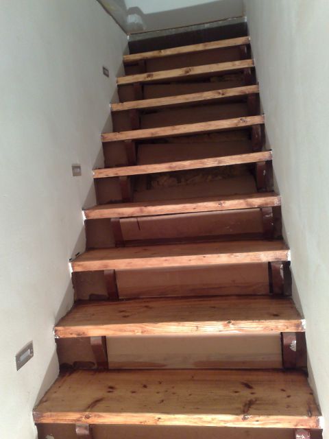 Predelava starih stopnic  - foto
