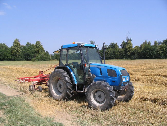 Žetev in spravilo slame - foto povečava