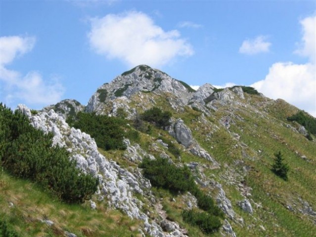 Vzpon na vrh Begunjščice (Veliki vrh)
