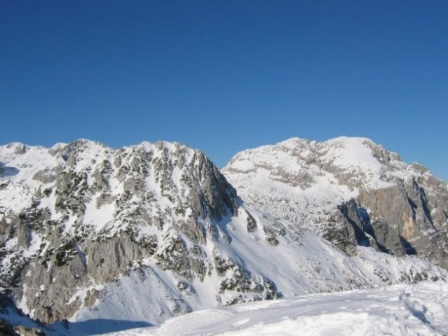 Mali Draški vrh in Rjavina
