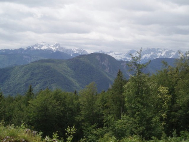 En lep pogled na Julijske Alpe