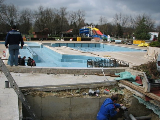 Nov tobogan Moravske toplice 2008 - foto