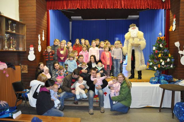 Obisk Dedka Mraza v Zavodnjah 2010 - foto