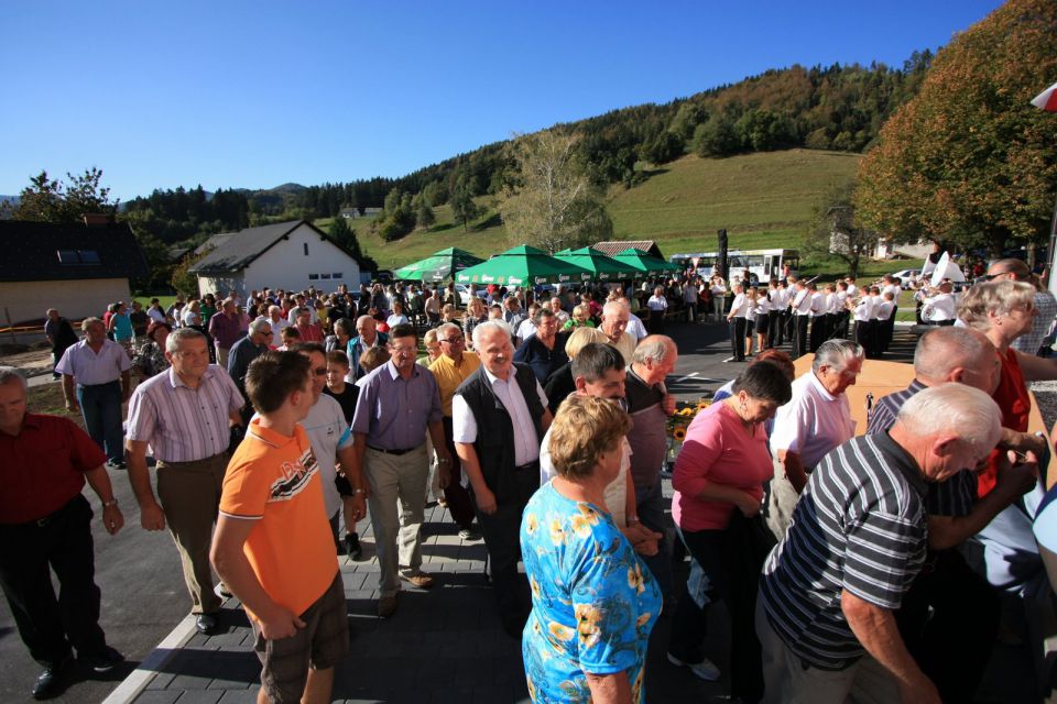 Otvoritev  doma krajanov - foto povečava