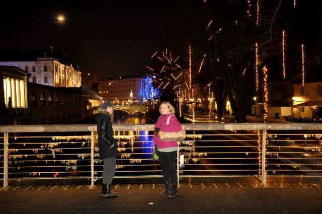 Ogled Ljubljane v decemru 2013 - foto