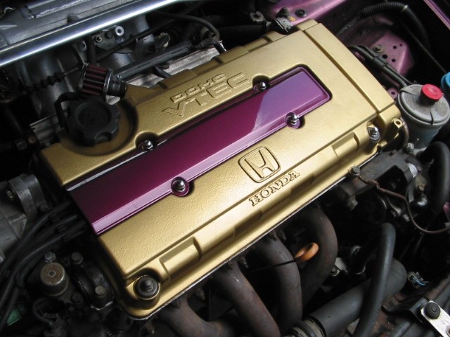 Predelan motor H Coupe-> B16B - foto