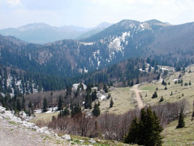 Pogled sa Zavižanske meteo postaje