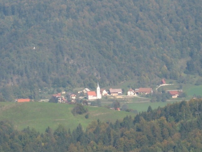 Polhov Gradec z okolico - foto povečava