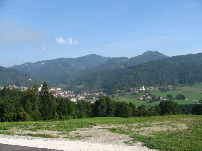 Polhov Gradec z okolico - foto povečava