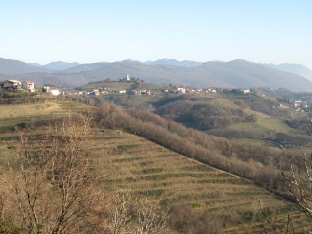 Goriška Brda, južno Posočje, Vipavska doilna - foto