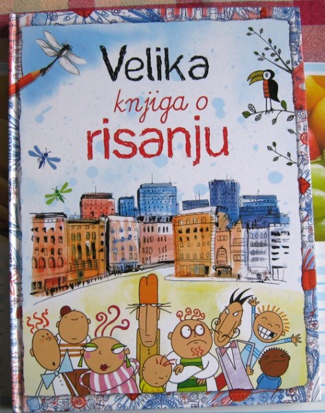 Velika knjiga o risanju za hčero - kupljeno pri Vale Novak