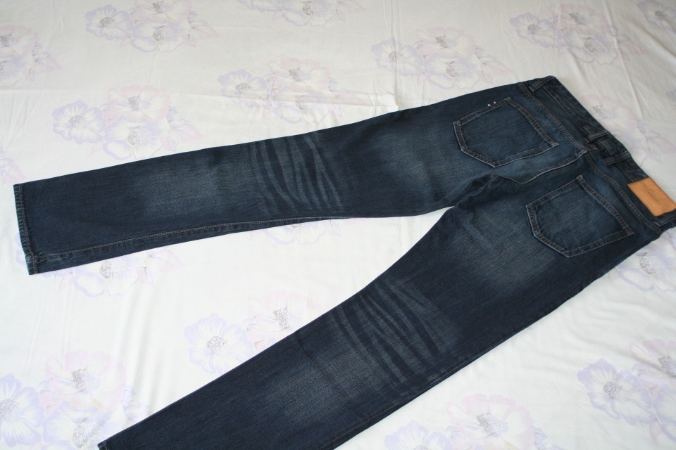 C&A jeans hlače straight W32 L34 - zadaj