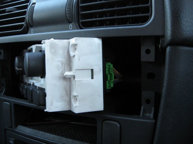 Volvo klima komande - foto povečava