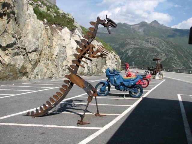 2005 - moto Švica, Dolomiti in Francija - foto