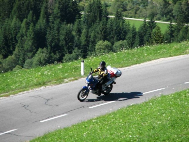 2005 - moto Švica, Dolomiti in Francija - foto