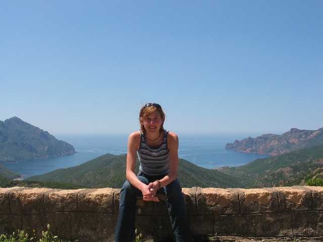 Na zahodni strani Korzike so čudoviti razgledi