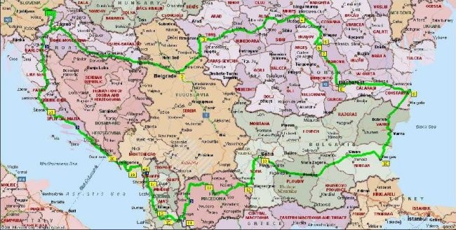 2007 - Romunija, Bolgarija, Makedonija, ... - foto povečava