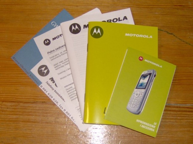 Motorola L6 - foto