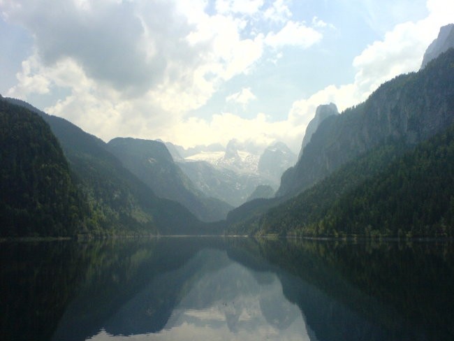 pogled na ledenik Dachstein