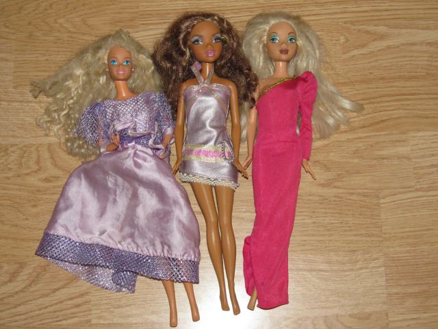2x Barbie my scene,večja kot navadna Barbie,na sliki za primerjavo,cena dveh 10 eur z ptt