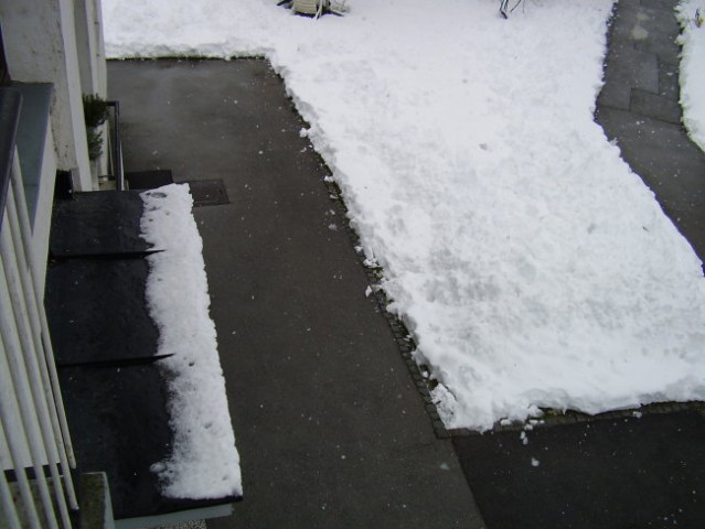 Sneg in kidanje - foto